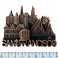 Magnet San Francisco "Symbols" Métal Cuivre