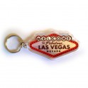Porte Clé "Welcome to Fabulous Las Vegas" rouge
