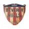 Plaque Métallique "Beverly Hills Logo" Drapeau USA