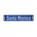 Plaque Métallique "61 cms" Santa Monica