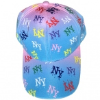 Casquette New York "NY Patchwork" Turquoise