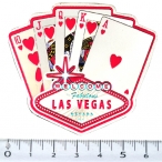 Magnet Las Vegas "Royal Flush" Pink
