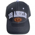 Casquette Los Angeles "LA" Grise et Blanche