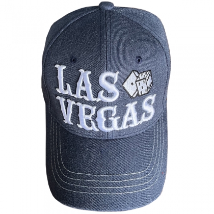 Casquette Las Vegas "Dices" Bleu Nuit