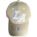 Casquette LA "Los Angeles" Beige et Blanche