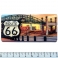 Magnet Route 66 Rectangulaire "Bridge" en Relief