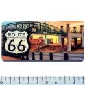 Magnet Route 66 Rectangulaire "Bridge" en Relief