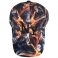 Casquette New York "Smoke" Orange et Blanche