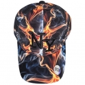 Casquette New York "Smoke" Orange et Blanche