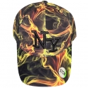 Casquette New York "Smoke" Jaune