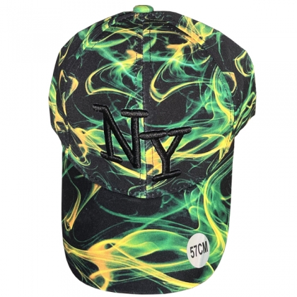 Casquette New York "Smoke" Verte
