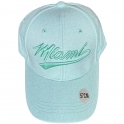 Casquette Miami "Classic" Vert P&acirc;le