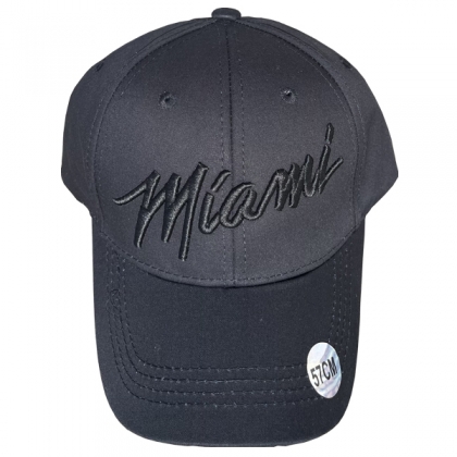Casquette Miami "Classic" Noire