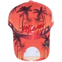 Casquette Miami "Palm" Orange