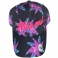 Casquette Miami "Palm" Noire et Rose Fluo