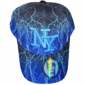Casquette New York "Thunder" Noire et Bleu