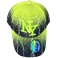 Casquette New York "Thunder" Jaune Fluo et Noire