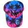 Casquette New York "Palmiers" Bleu et Rose