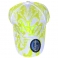Casquette New York "Fumée" Jaune Fluo et Blanc