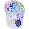 Casquette New York "Paint" Rainbow Blanche