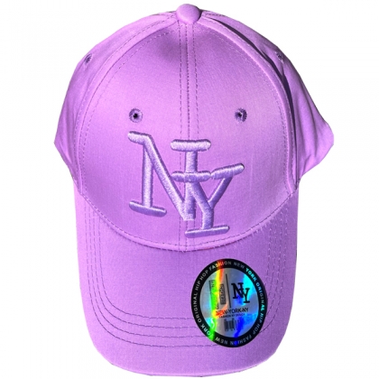 Casquette New York "Classic NY" Mauve