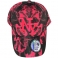 Casquette New York "Fumée" Rose et Noir